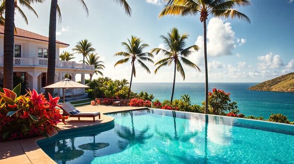 Villas en guadeloupe : top plages, piscines et tarifs attractifs